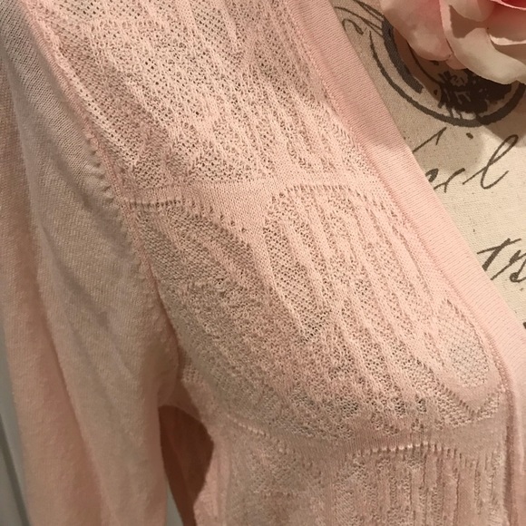 Women Baby Pink Cardigan - Picture 2 of 4
